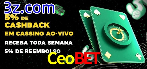 Promoções do cassino ao Vivo Ceobet